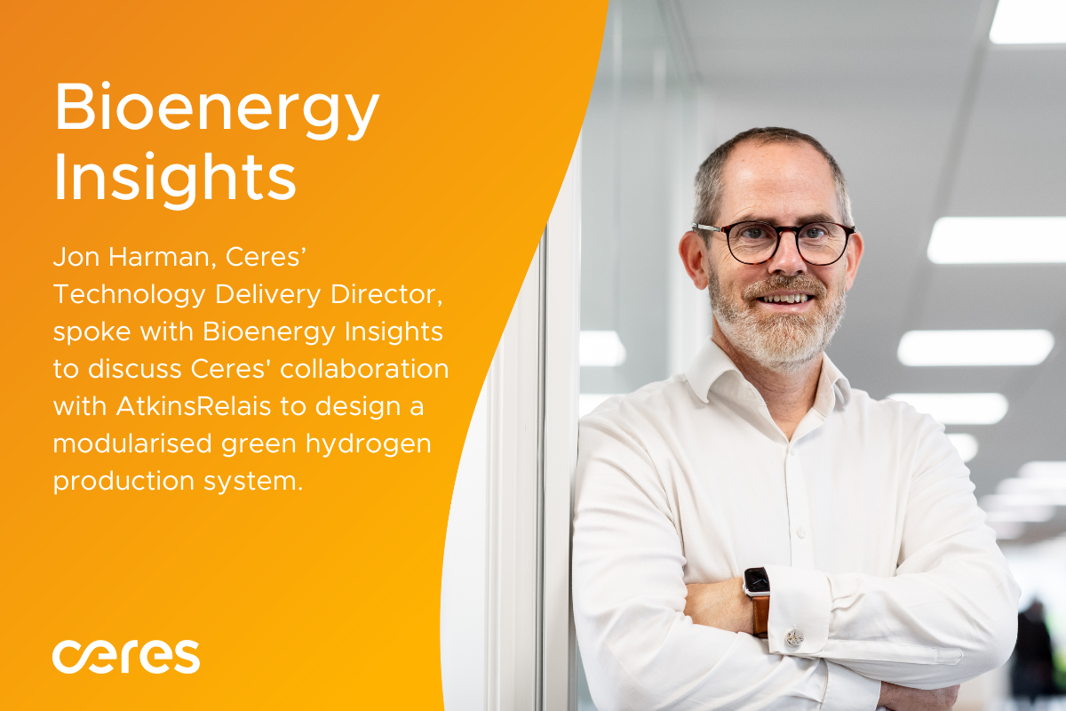 Bioenergy Insights: Ceres and AtkinsRealis to design modularised green ...